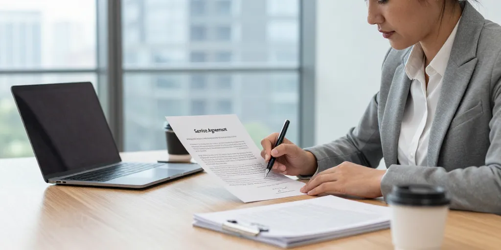 contrat de services