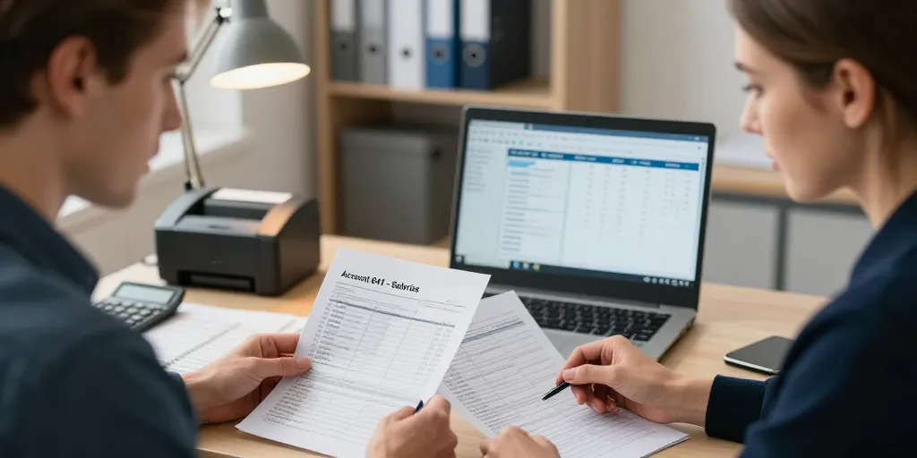 compte comptable salaires